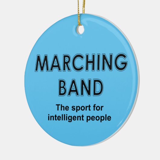 Marching Band Sport Keramisch Ornament (Links)