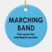 Marching Band Sport Keramisch Ornament (Achterkant)