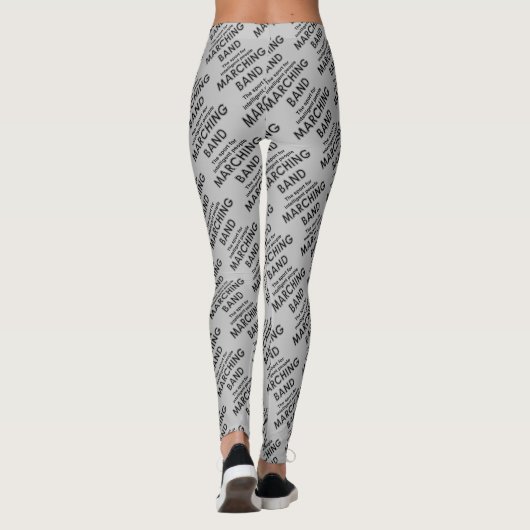 Marching Band Sport Leggings (Achterkant)