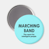 Marching Band Sport Magneet (Voorkant / Achterkant)
