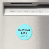 Marching Band Sport Magneet (Insitu (Vaatwasser))