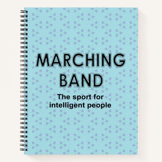 Marching Band Sport Notitieboek (Voorkant)