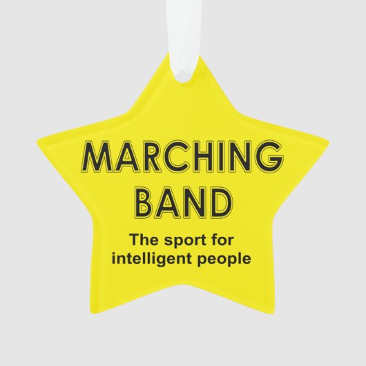 Marching Band Sport Ornament (voorkant)