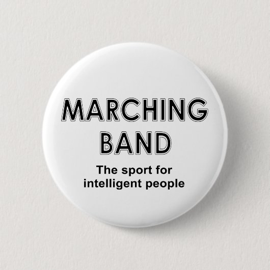 Marching Band Sport Ronde Button 5,7 Cm (Voorkant)