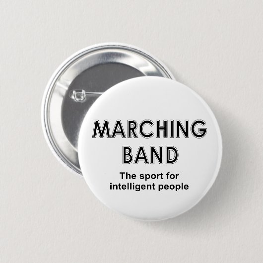 Marching Band Sport Ronde Button 5,7 Cm (Voorkant /achterkant)