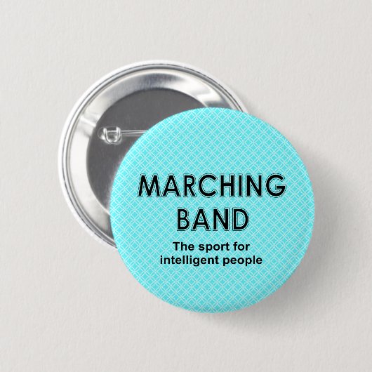 Marching Band Sport Ronde Button 5,7 Cm (Voorkant /achterkant)