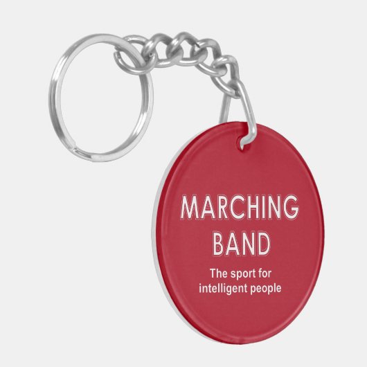 Marching Band Sport Sleutelhanger (Voorkant Links)