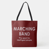 Marching Band Sport Tote Bag (Voorkant)