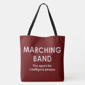 Marching Band Sport Tote Bag (Achterkant)