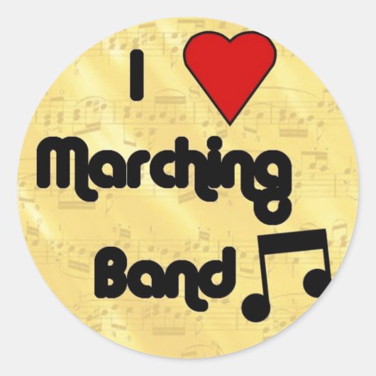 Marching Band Sticker (Voorkant)