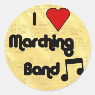 Marching Band Sticker