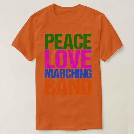 Marching Band T-shirt (Design voorkant)