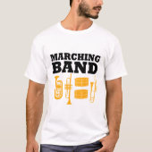 Marching Band t-shirt (Voorkant)