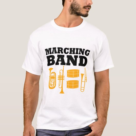 Marching Band t-shirt (Voorkant)