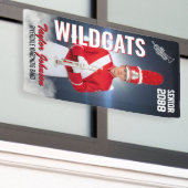 Marching Band Team Sports Photo Senior Night Spandoek (Buitenkant Gebouw)