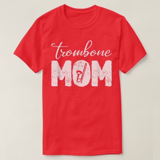 Marching Band Trombone Brass InstrumentTrombone Mo T-shirt (Design voorkant)