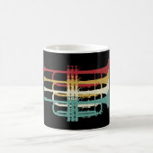 Marching Band Trompet Player Retro Design Koffiemok (Center)