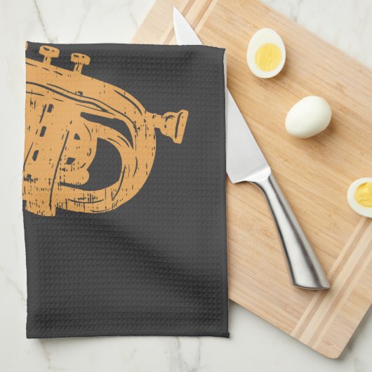 Marching Band Trumpets Theedoek (Quarter Fold)