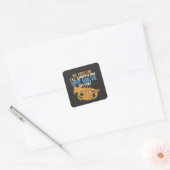 Marching Band Trumpets Vierkante Sticker (Envelop)