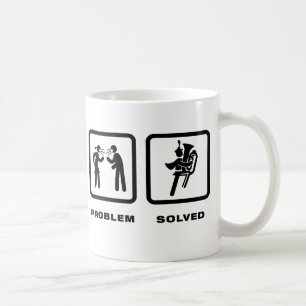 Marching Band - Tuba Player Koffiemok