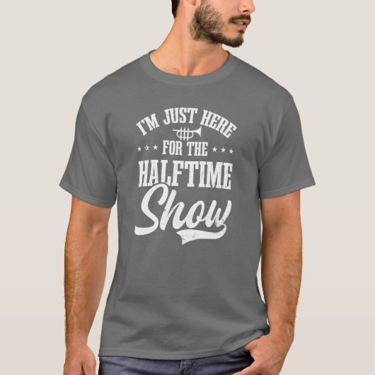 Marching Band Uniform Hier Voor Halftime Show vrie T-shirt (Voorkant)