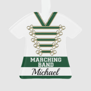 Marching Band Uniform met Foto Ornament