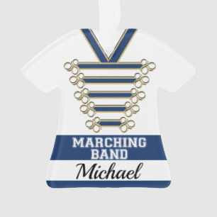 Marching Band Uniform met Foto Ornament