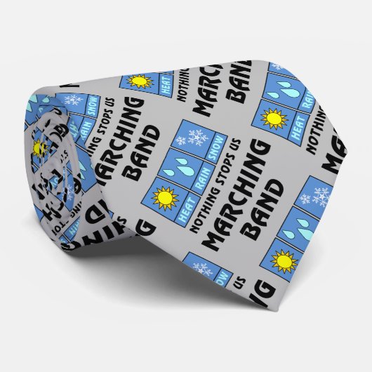 Marching Band Weer Stropdas (Opgerold)