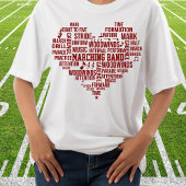 Marching Band Word Cloud Tshirt