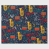 Marching Band wrapping papier (Vlak)