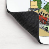 Marching Band Yields Funny Offbeat Cartoon Gifts Muismat (Hoek)