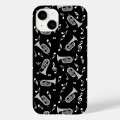 Marching Bariton Muzieknoten Case-Mate iPhone Case (Achterkant)