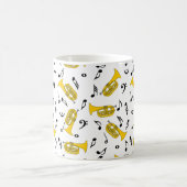 Marching Bariton Muzieknoten Koffiemok (Center)