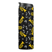 * Marching Bariton Muzieknoten Thermosbeker (Geroteerd rechts)