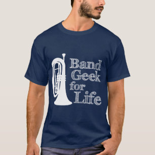 Marching Baritone Band Geek T-shirt