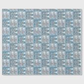 Marching Baritone Crosshatch Cadeaupapier (Vlak)