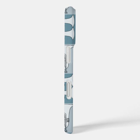 Marching Baritone Crosshatch Case-Mate iPhone Case (Achterkant / Rechts)