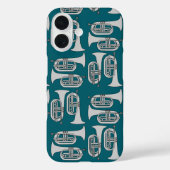 Marching Baritone Crosshatch Case-Mate iPhone Case (Achterkant)