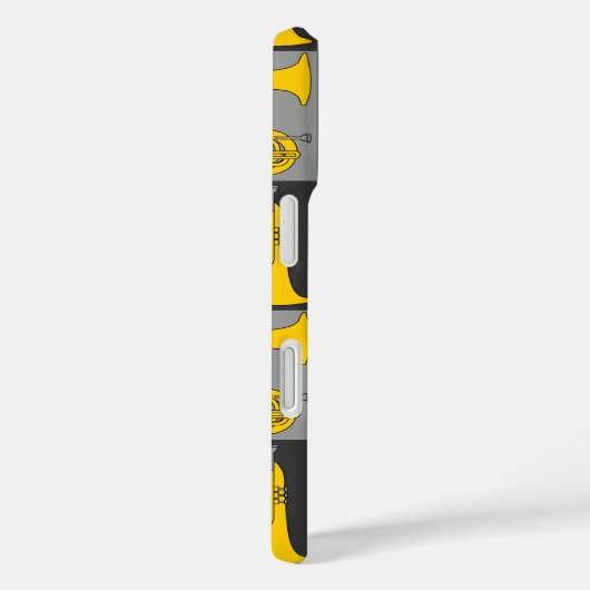 Marching Baritone Crosshatch Case-Mate iPhone Case (Achterkant / Rechts)