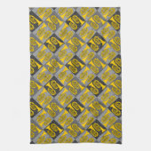 Marching Baritone Crosshatch Theedoek (Verticaal)