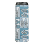 Marching Baritone Crosshatch Thermosbeker (Achterkant)