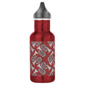 Marching Baritone Crosshatch Waterfles (Links)