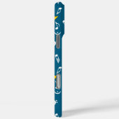 Marching Baritone Muzieknoten Bass Clefs Case-Mate iPhone Case (Achterkant / Rechts)