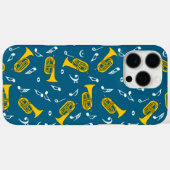 Marching Baritone Muzieknoten Bass Clefs Case-Mate iPhone Case (Achterkant (horizontaal))