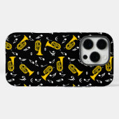 Marching Baritone Muzieknoten Bass Clefs Case-Mate iPhone Case (Achterkant (horizontaal))