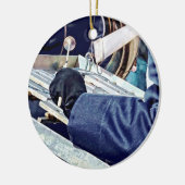 Marching Bells Keramisch Ornament (Links)