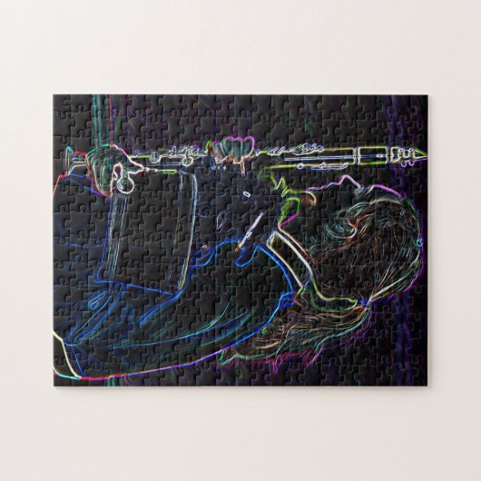 Marching Clarinetist Legpuzzel (Horizontaal)