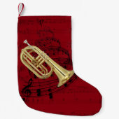 Marching Euphonium music stocking Kleine Kerstsok (Voorkant)
