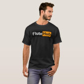 Marching Fluit Trill Piccolo Wind ensemble Symphon T-shirt (Voorkant volledig)