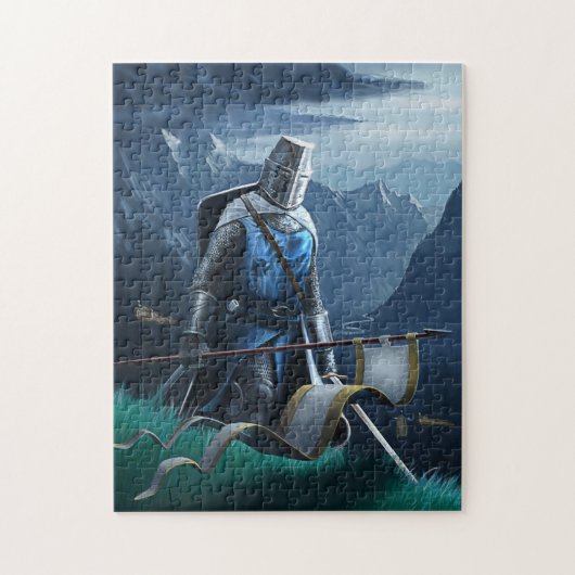 Marching Knight puzzle Legpuzzel (Verticaal)